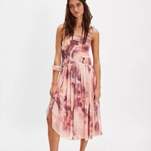 REVOLVE Tessa Smocked Midi Dress in Soft Combo
Free People